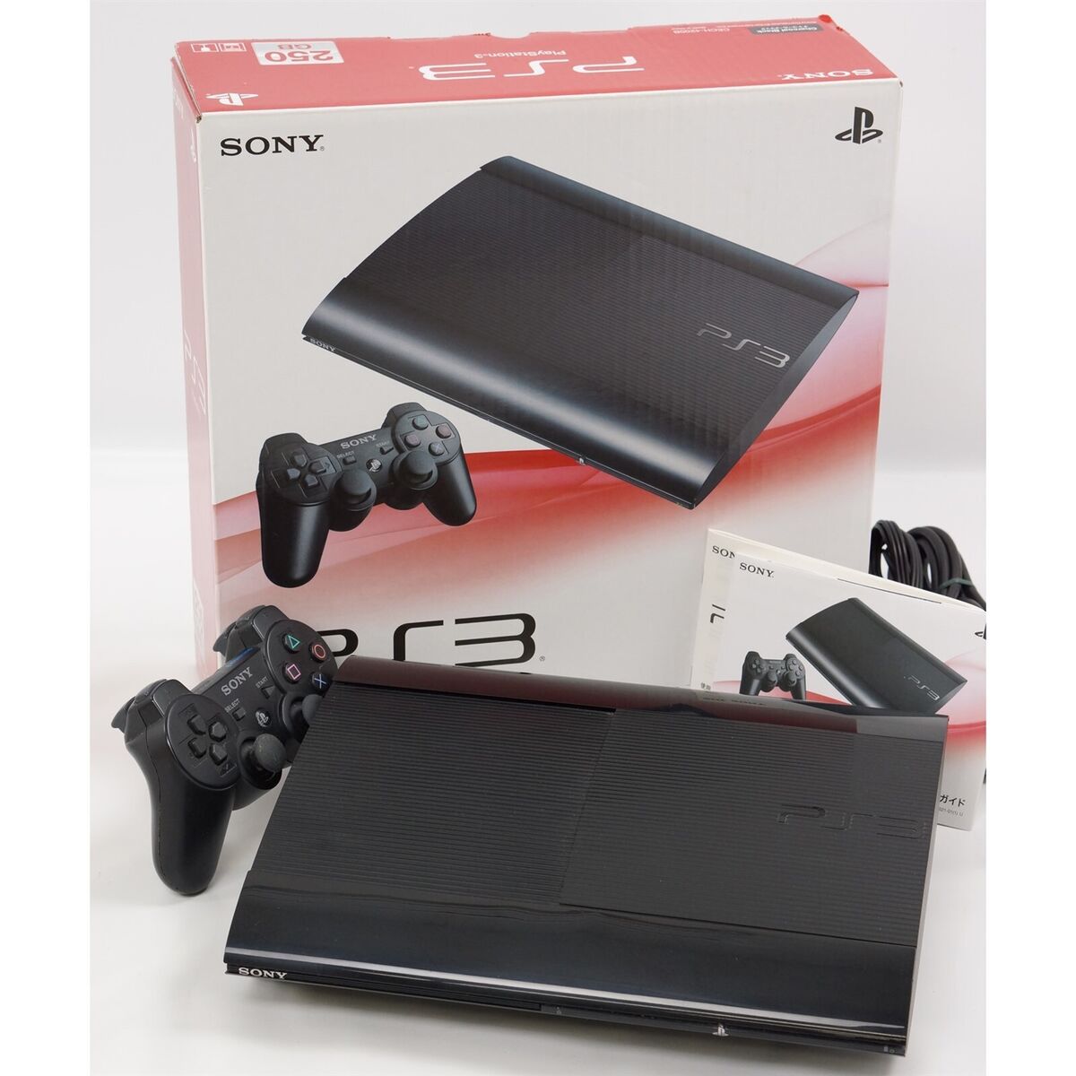 PS3本体250GB+ソフト5点 CECH-4200B 即購入可-