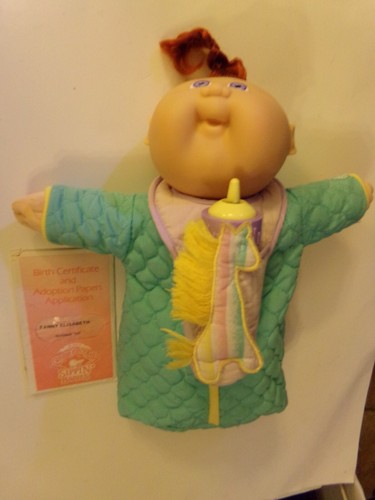  CABBAGE PATCH BAMBOLA BAMBINO HASBRO bambina CORNSILK SIPPIN BABY GUARDA FOTO 000 - Foto 1 di 6