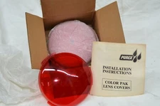 Purex Color Pack Lens Pool Light Plastic Lens Cover RED 7" fits Chrome & SS Trim