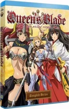 Queen's Blade Season 1: The Exiled Virgin  Blu Ray NEW 2 Discs