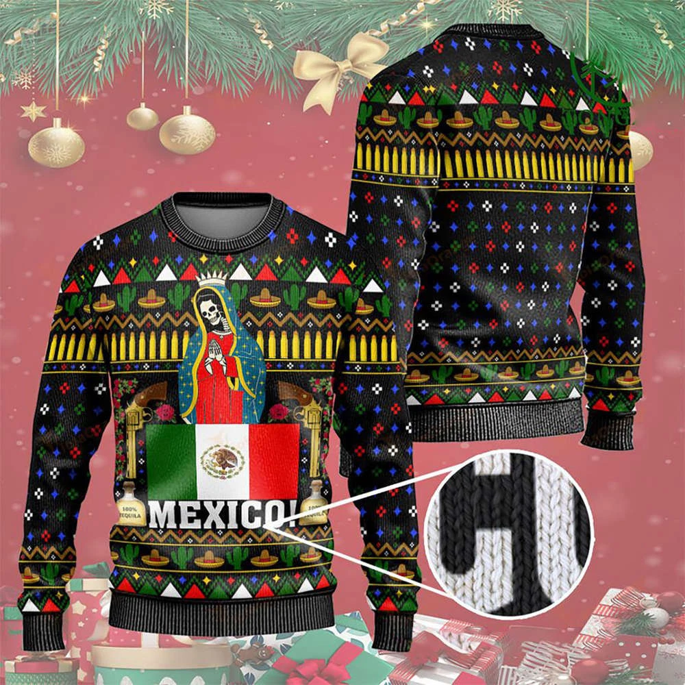 Mexican top christmas sweater