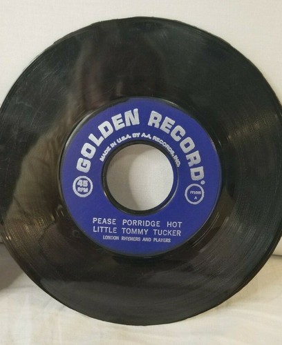 Little Golden Records LITTLE TOMMY TUCKER Record 45 RPM. - Picture 4 of 12