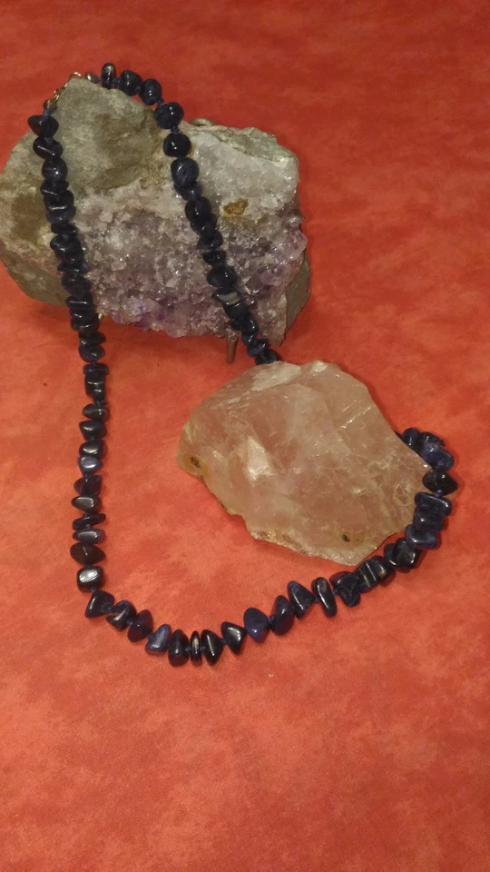 collier en lapis lazulis - Photo 1/1