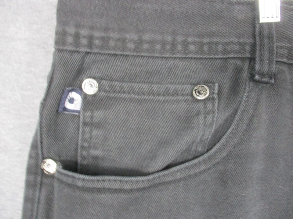 Akademiks Men’s Baggy Black Jeans 48x29 Y2K Hip Hop Skater Wide Leg - Image 2 of 4