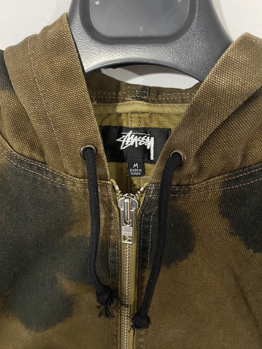 Stüssy Floral Dye Work Jacket | eBay Stüssy Floral Dye Work Jacket | eBay