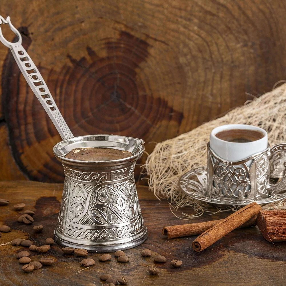 Turkish Coffee Pot, Greek Arabic Coffee Maker, Cezve, Jezve Ibrik