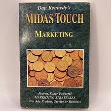 Dan Kennedy Midas Touch Marketing 4 Audio Cassette Business Advertising Vintage