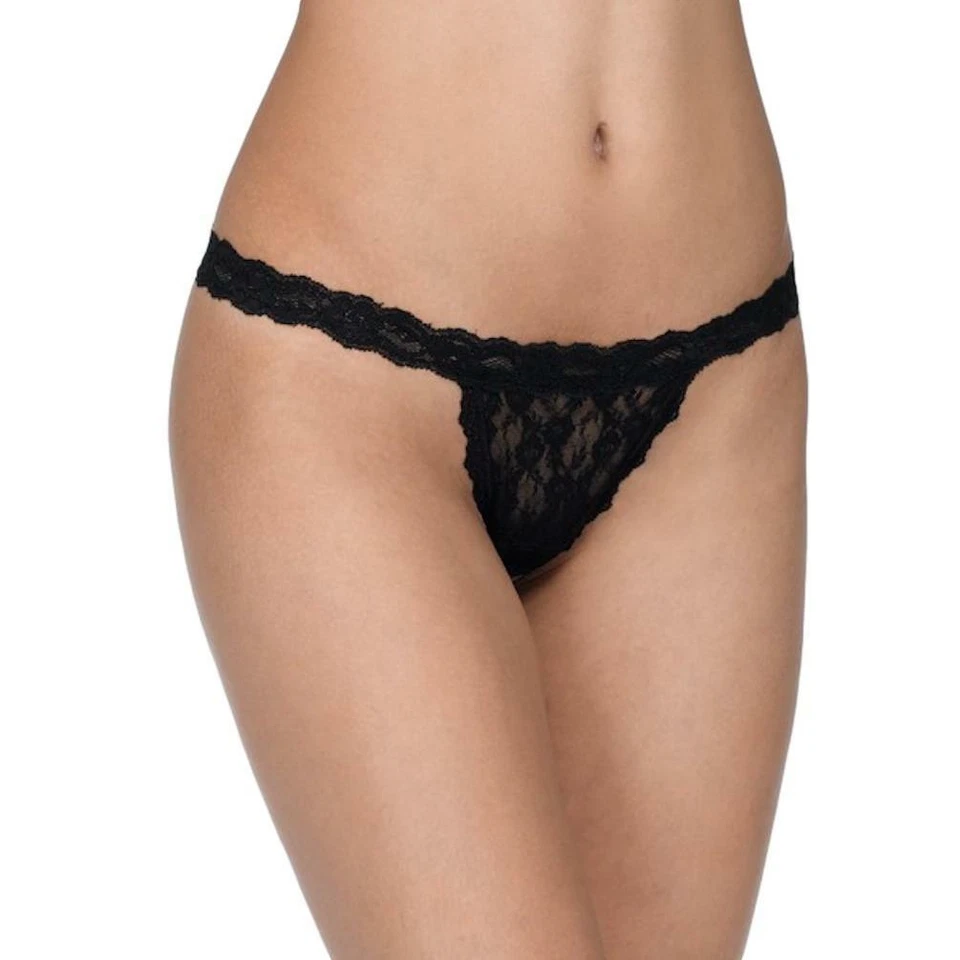Babydoll Hanky Panky L96233 Peek A Boo de encaje sin cordones con cuerda G para mujer talla L Foto 2 de 3