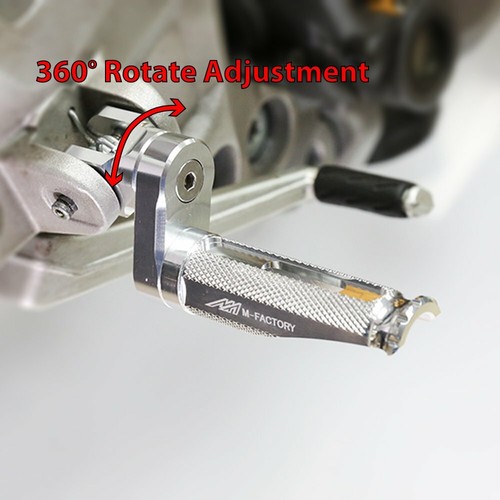 For Honda VFR 800 F /ABS 9815 14 13 SHINOBI Front Foot Pegs 25mm Lower