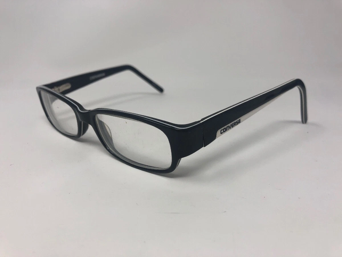 CONVERSE KIDS WHY Eyeglasses Frame Youth 47 15 125 Black White D359