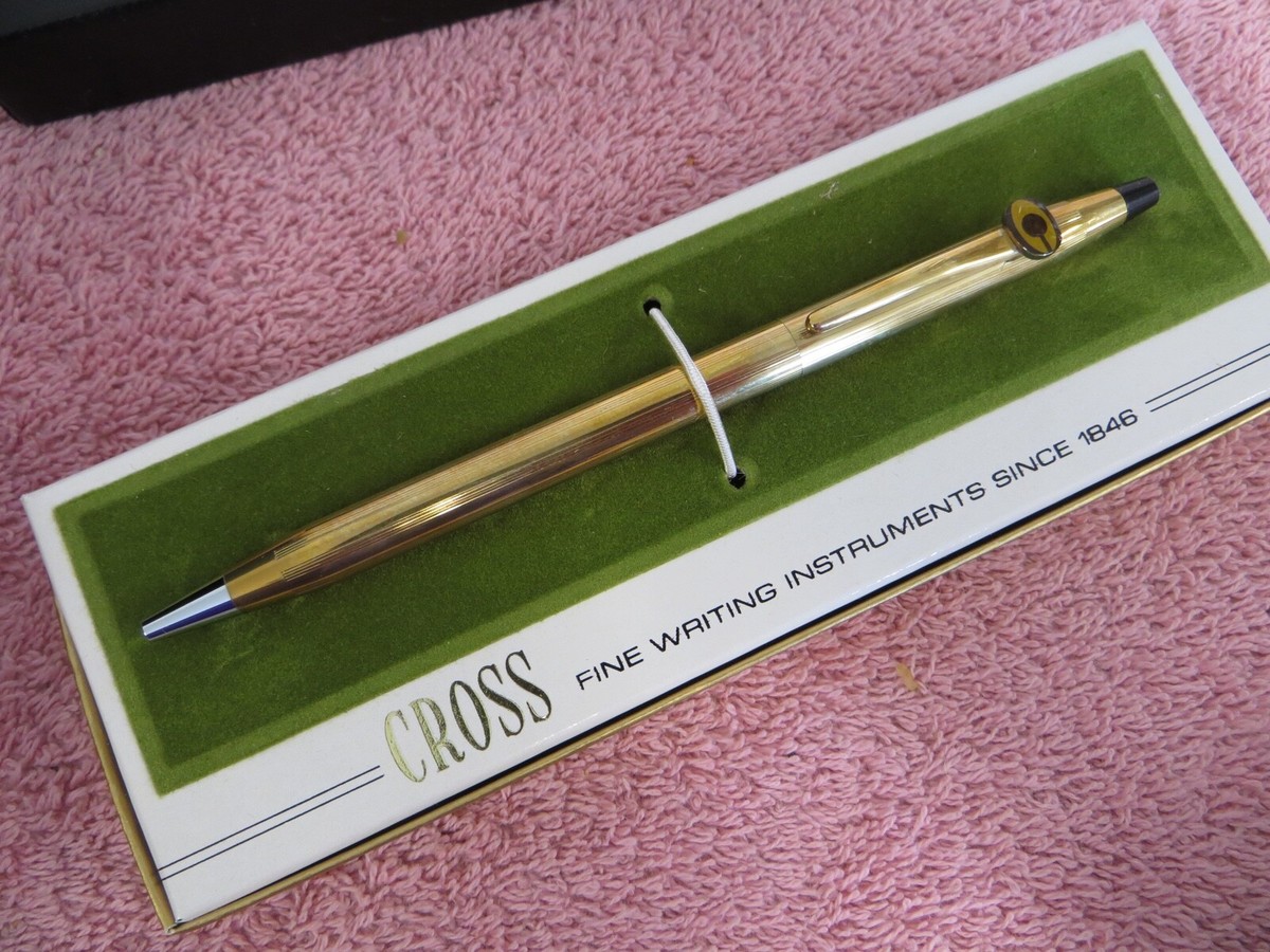 ★COURONNE★ Tiffn Cross 21_RCBRX23219PIX Cross Classic Century 14k Gold Filled Ballpoint Pen 1502
