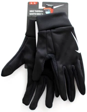 Nike Thermal Running Gloves Men's XL Black/White