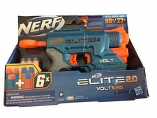 Hasbro NERF Elite 2.0 Volt SD-1 Up To 90 Ft w/ 6 Rounds Light Beam Targeting 8 