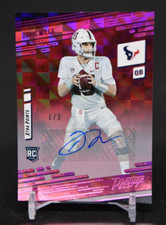 2021 Prestige Davis Mills #224 Auto RC Rookie Texans Stanford 1/3 Super Rare!
