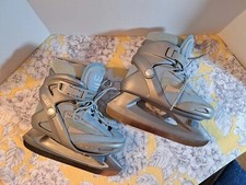 L.L. Bean Girl's Blue IC.LG Soft Openframe Shell Ice Skates - Size 11 12 13 O