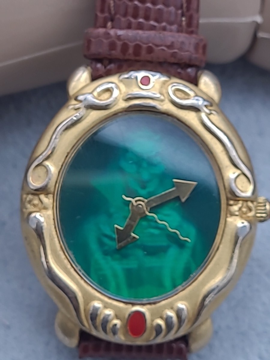 Very Rare 3-D Disney Watch Wicked Queen Wicked Witch Snow