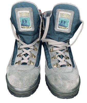Tecnica Skywalk Trekking Gray Suede Hiking Boots Mens 6  display picture 1