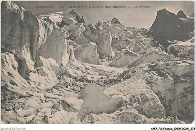 AMZP2-0171-74 - CHAMONIX - la jonction des glaciers des Bossons et Taconnaz