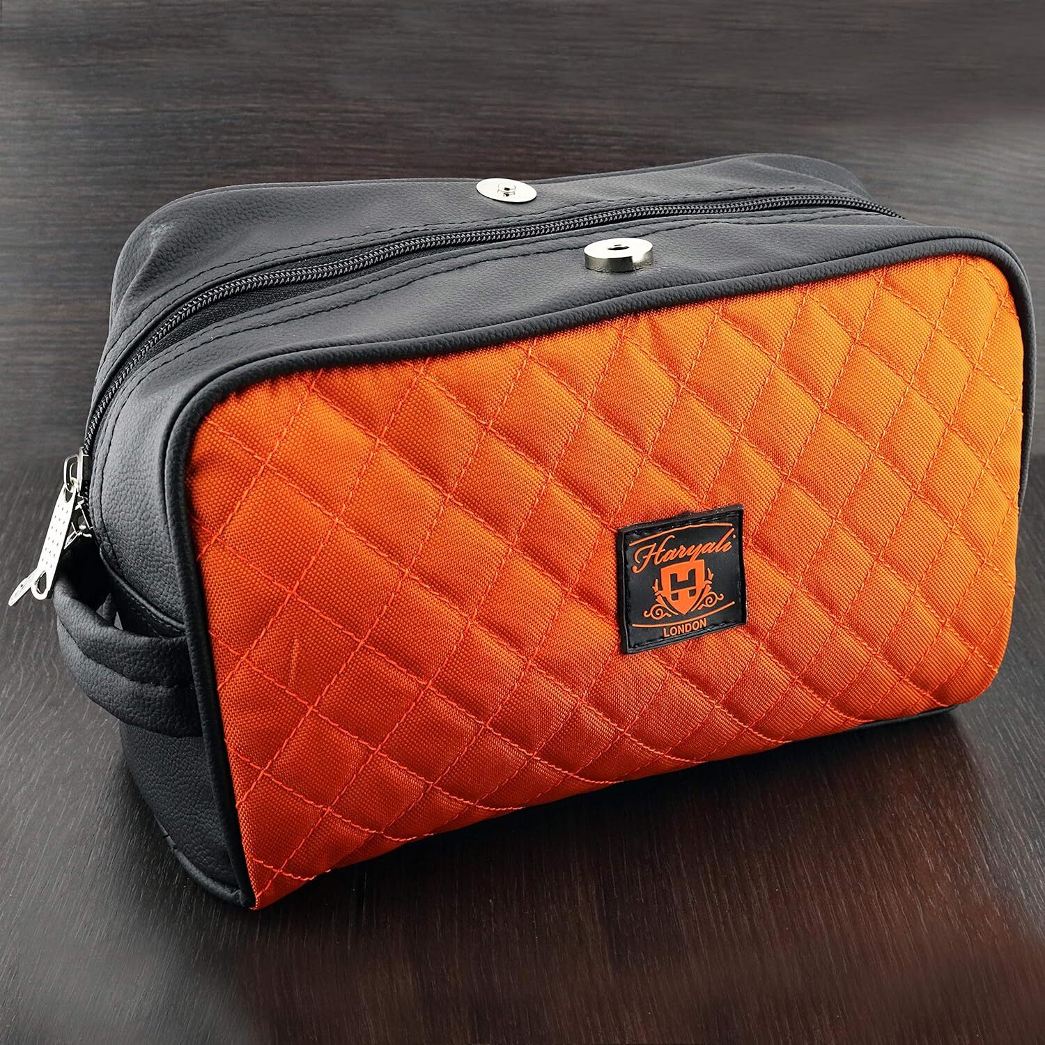 Kulturbeutel Mit Doppel-Reißverschluss - Großer Reise-Organizer Für Damen & Herren