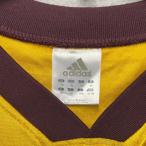 ASU Sun Devils Basketball Jersey Mens XL Yellow Red Adidas Pullover NCAA ASU - Picture 10 of 11