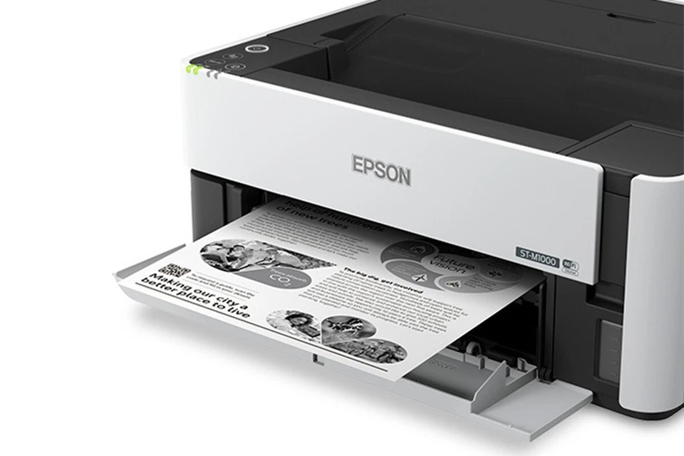 Brand New Epson WorkForce ST-M1000 Monochrome Supertank Printer - C11CG94201 - Image 3 of 3