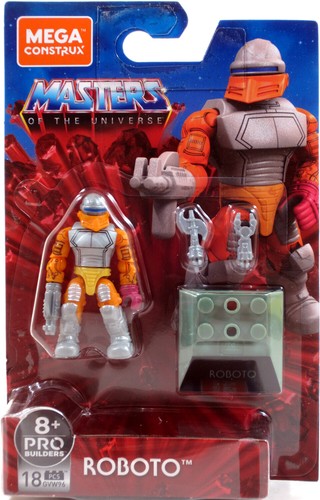Mega Construx Masters Of The Universe Heroes 2" Figure Man E Faces Roboto CHOOSE - Picture 13 of 18