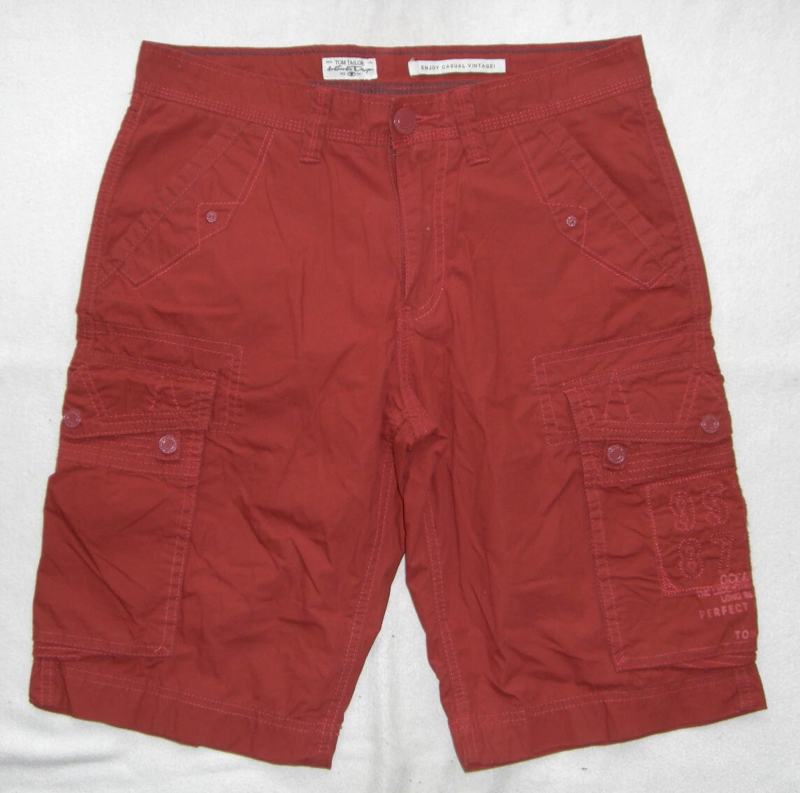 TOM TAILOR Shorts Men's Shorts W29 Morris Bermuda Relaxed (Like) New | eBay