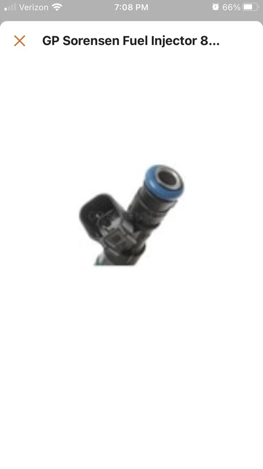 Inyector de combustible-GAS GP Sorensen 800-1624n Doge/Chrysler Foto 2 de 3