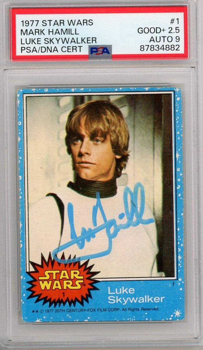 その他 Mark Hamill Auto starwars Mark Hamill Auto starwars