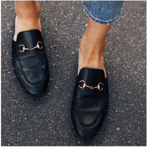 gucci princetown black