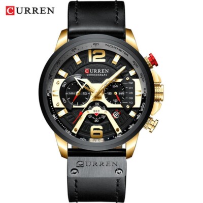 Curren Men's Black Watch - CR8329FBM