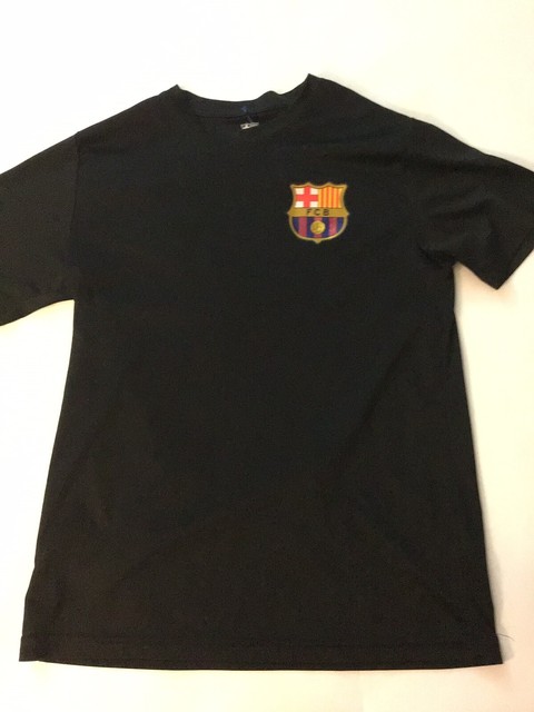 barcelona shirt black
