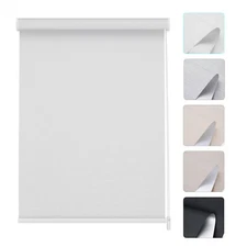 Changshade CUSTOM Blackout Corded Window Roller Blinds Curtains -5Colors