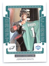 2022 Panini Rookies & Stars #DC-17 Jordan Davis Draft Class Box Version