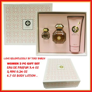 love relentlessly tory burch gift set