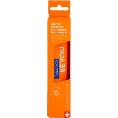 CURAPROX be you Zahnpasta Pfirsich+Aprikose orange 60 ml PZN17448816