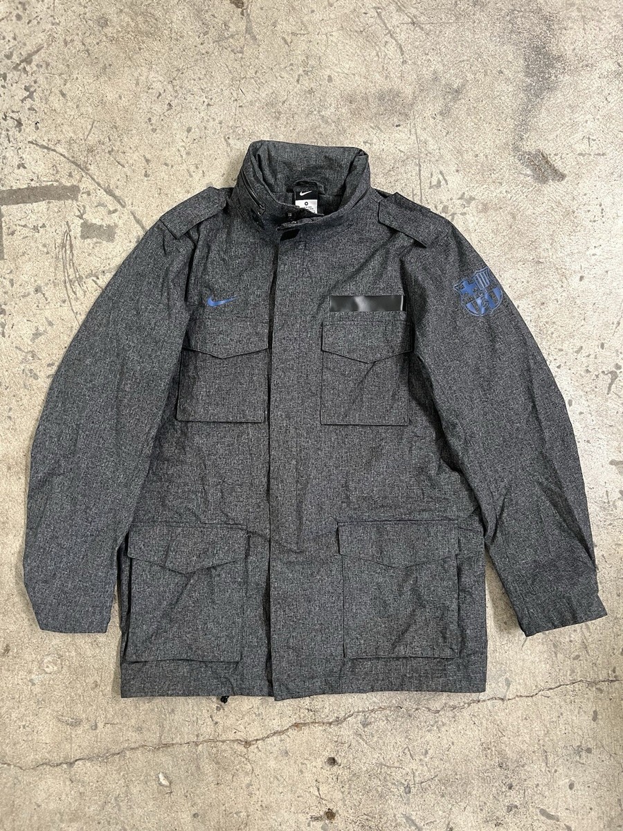 Nike Outdoor FC Barcelona M65 Military Inspired Jacket M | eBay