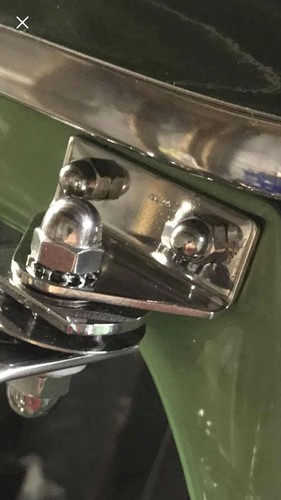 1967-72 Ford F100 F250 F350 West Coast Jr. Mirror Deluxe Stainless Hardware Kit - Picture 9 of 12