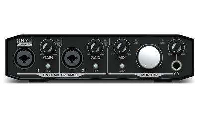 Mackie Onyx Producer Audio Interface For Zoom Video Conference Live Streaming