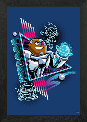 Booyah Framed Wall Art Poster Canvas Print Picture
