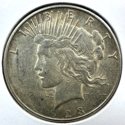 1923-S $1 Silver Peace Dollar (89103)