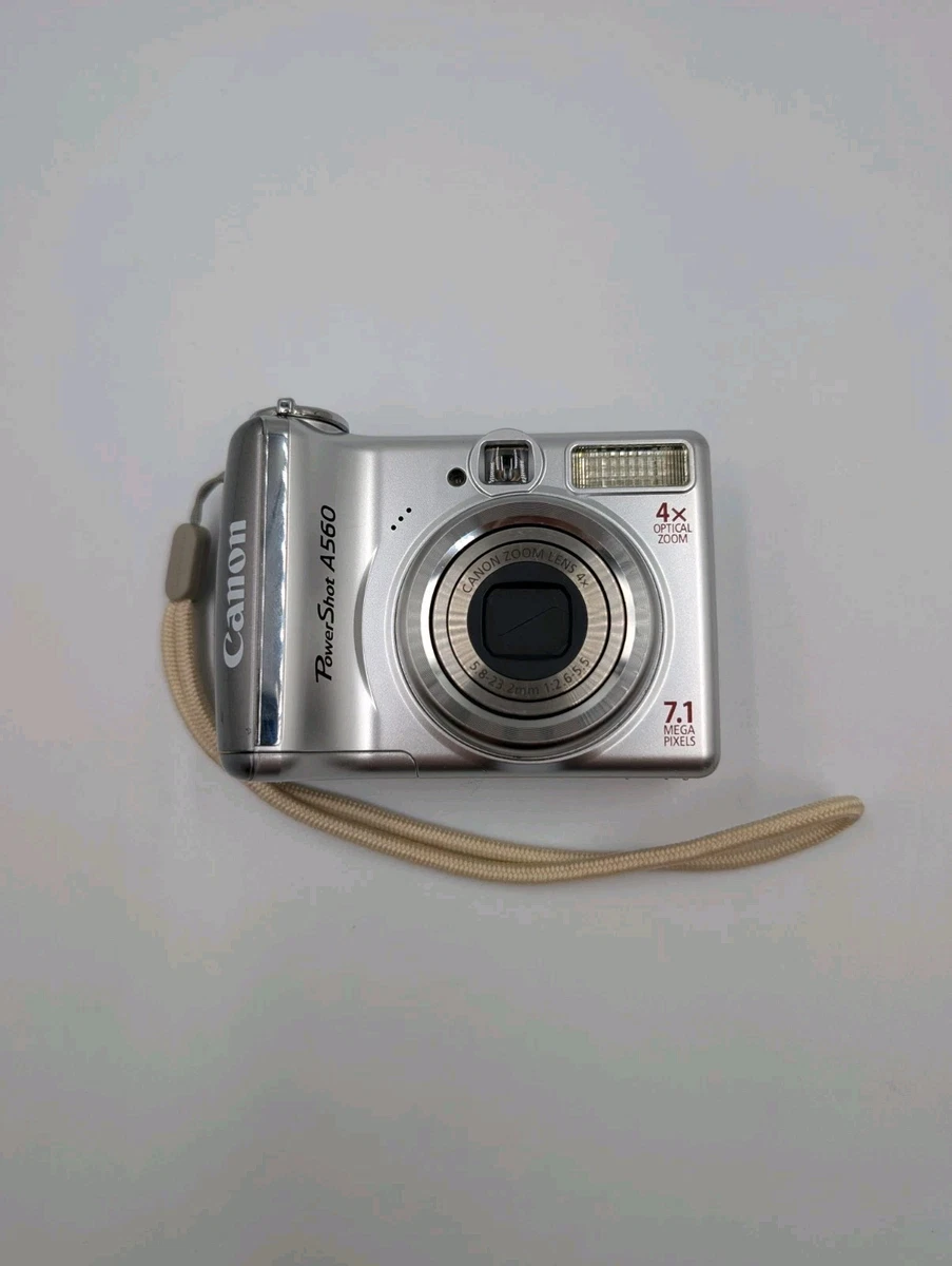 Цифровые фотоаппараты Canon PowerShot A560 1-4.9x цифровой зум