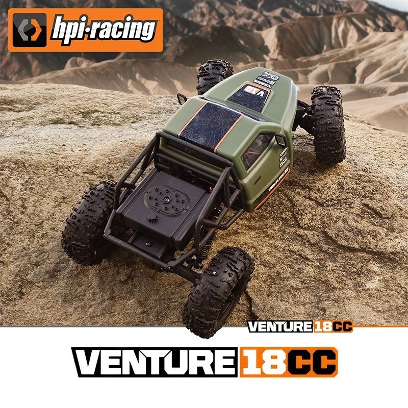HPI 1/18 RC Remote-controlled electric four-wheel drive climbing vehicle - Image 2 of 4