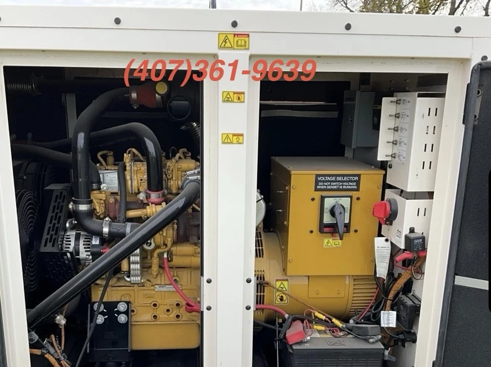 CATERPILLAR XQ35 Trailer Mounted DieselGenerator LOW HOUR MACHINE!! BEST DEAL - Image 4 of 4