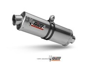 SchalldäMpfer Mivv Oval Classic Edelstahl Aprilia RSV1000