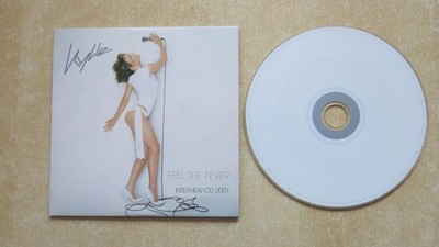 KYLIE MINOGUE Feel The Fever Interview CD 2001 - Promo only CD in card sleeve