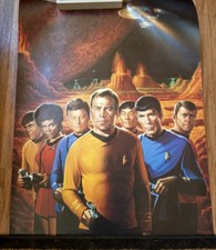 STAR TREK 1992 Ron Lewis Star Trek 1992 plakat 22"x28"