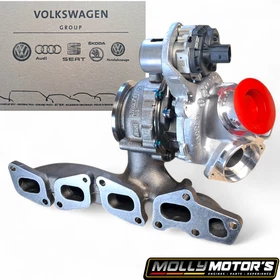 Original Turbolader für VW Audi Seat Skoda 2,0 TDI DTU DTUA 200PS 05L253019P NEU