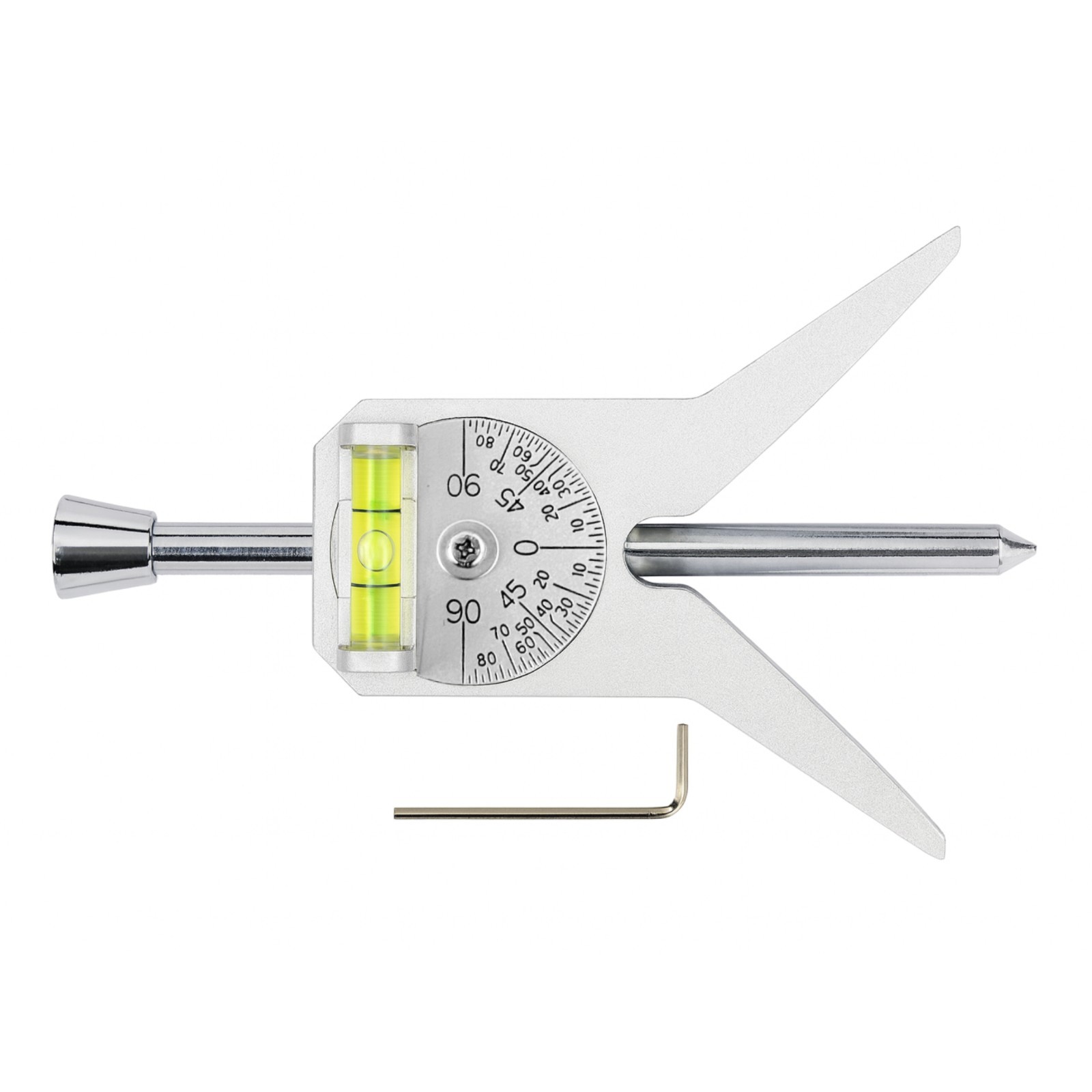 New iCarbide Upgraded Pipe Center Finder Measure Pipe Diameter Tools With Center