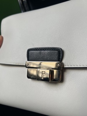 ら*送様 Christian Dior AUTHENTIC Christian Dior Bag Handbag Raf Simons 2013 Black White